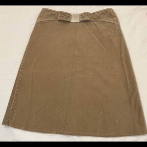United Colors Of Benetton W31L25 Beige Midi Skirt women’s size 44